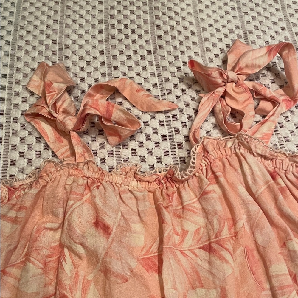NWT Show Me Your Mumu Sunshine Dress in Pink Majestic Palm - Picture 6 of 11